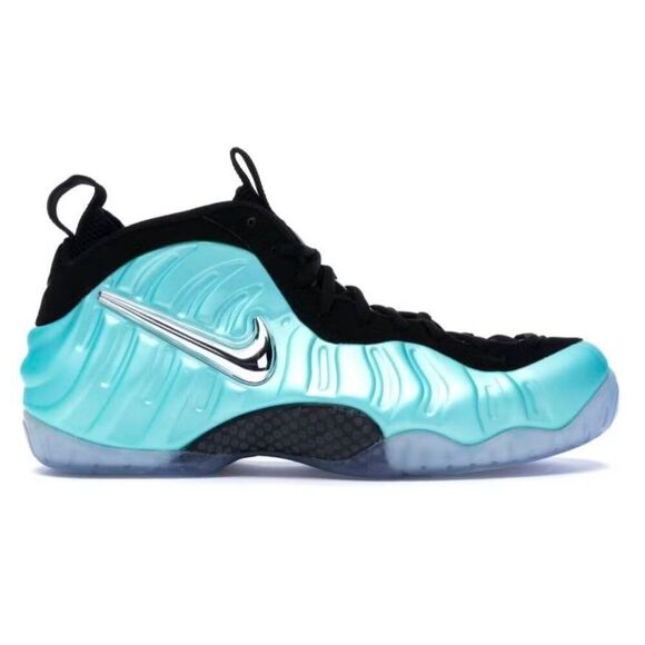 NIKE Air Foamposite Pro \'Island Green\' Sneakers Size 9.5